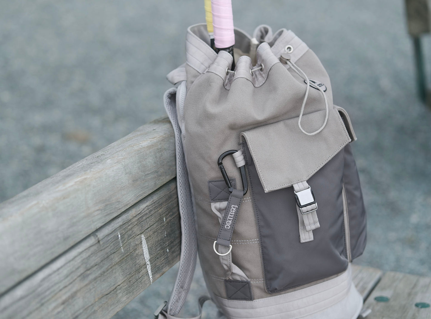 Tennis Knapsack in Concrete