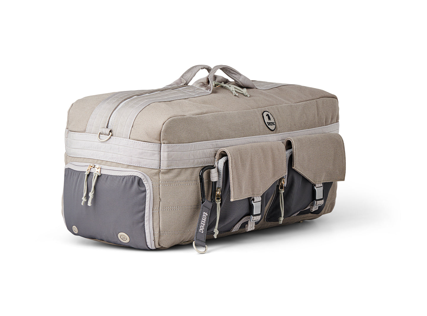 Tennis Duffel in Concrete